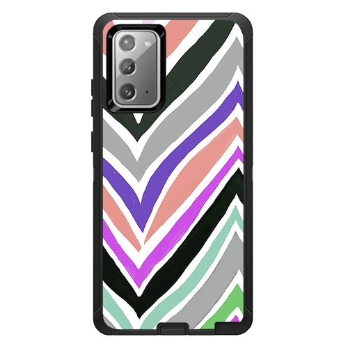 MightySkins OTDSAGNO20-Colorful Chevron Skin for Otterbox Defender for