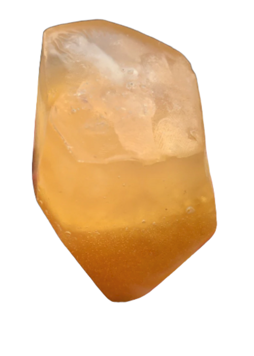 Citrine Soap, Gemstone Soap , Wedding favor, Solar Plexus