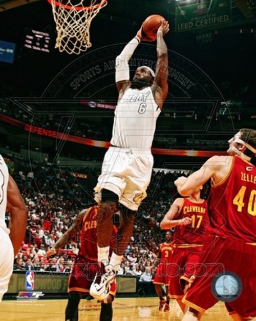 Photofile PFSAAPK18201 Lebron James 2012-13 Action Sports Photo - 8 x 