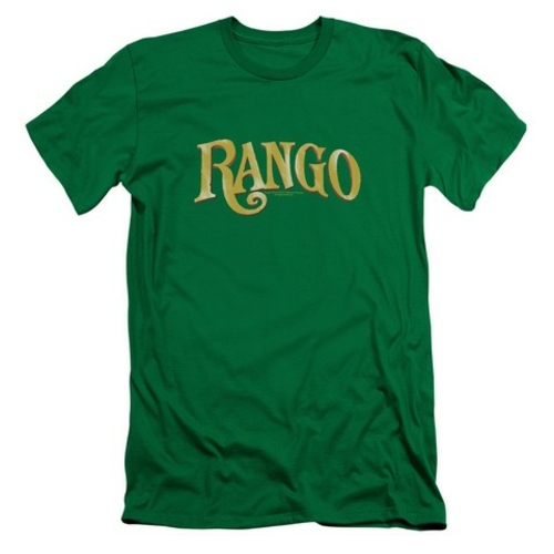 Trevco Rango-Logo Short Sleeve Adult 30-1 Tee, Kelly Green - Small