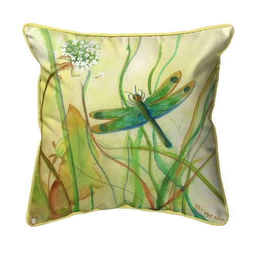 Betsy Drake SN187 12 x 12 in. Betsys Dragonfly Small Indoor & Outdoor 