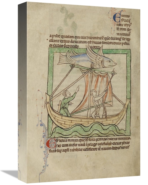 Global Gallery GCS-454770-1218-142 12 x 18 in. A Flying Fish Art Print