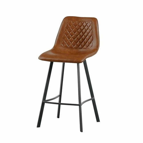 Stool DKD Home Decor Black Dark brown Metal 56 x 49 x 110 cm 49 x 49 x