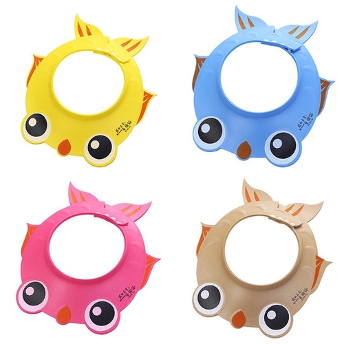 Cute Bathing Shower Cap Wash Hair Shield Visor