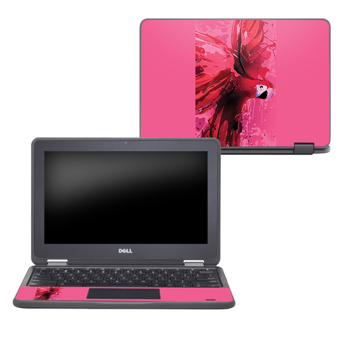 MightySkins DECHR3189-Parrot Splash Skin for Dell Chromebook 11 in. 31