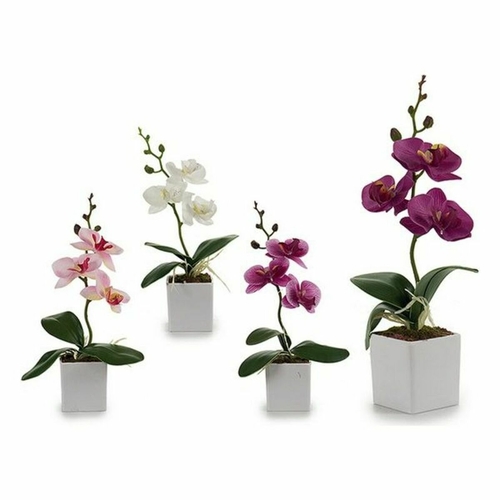 Plant pot White Plastic (8 x 27 x 13 cm)