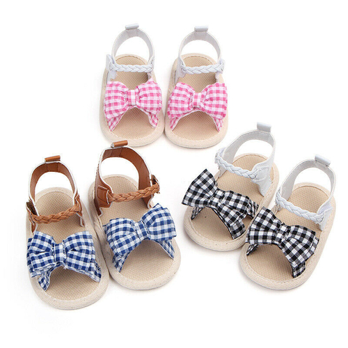 Newest Style Girl Baby Summer Bowknot Sandals