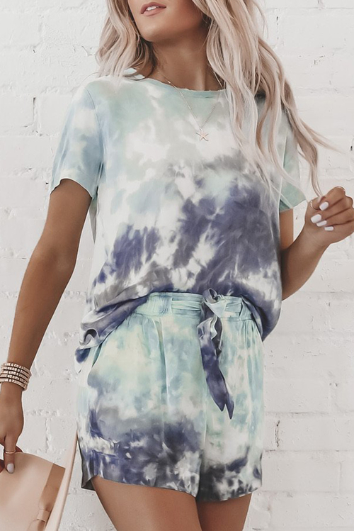 Mint Tie Dye Lounge Set