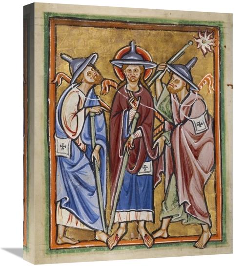 Global Gallery GCS-457557-1620-142 16 x 20 in. The Road to Emmaus Art 