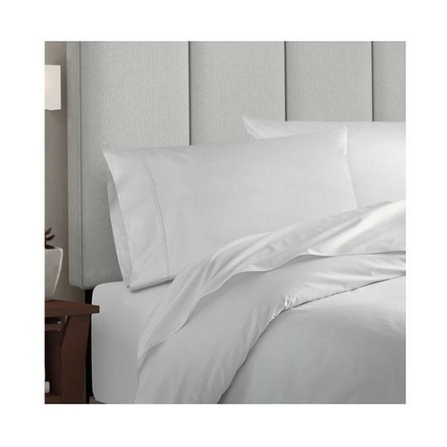 Balmain Bamboo Cotton Quilt Cover Pillowcases Set King White