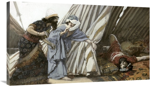 Global Gallery GCS-280350-40-142 40 in. Jael Shows To Barak, Siser