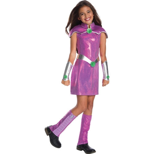 Rubies 272604 Starfire Deluxe Child Costume - Medium