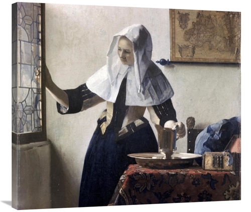 Global Gallery GCS-281426-36-142 36 in. Woman with a Water Jug - Detai