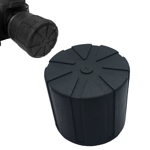 Silicone Protector Lens Cover Cap For DSLR Camera