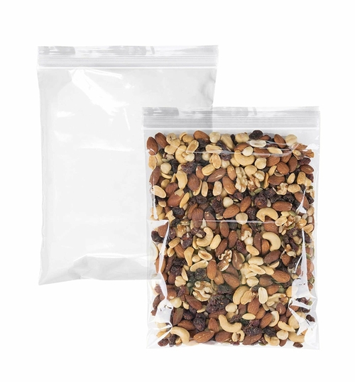 Pack of 1000 Clear Zipper Bags 4 x 4. Seal Top Polyethylene Bags 4x4.