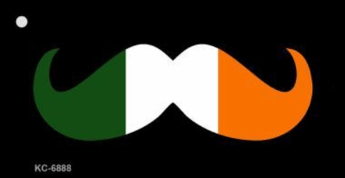 Smart Blonde KC-6888 Irish Mustache Novelty Key Chain