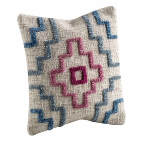 MAT The Basics CUSTIBTUR161600 Tiberio Turquoise Square Cushions- 16 x