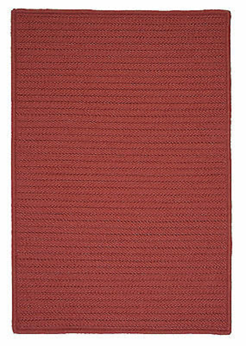 Colonial Mills Rug H104R024X096S Simply Home Solid - Terracotta 2 ft. 