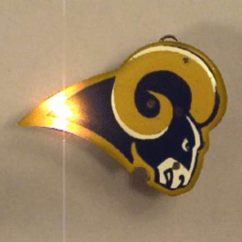 Blinkee 2360000 Saint Louis Rams Officially Licensed Flashing Lapel Pi