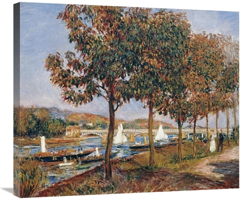 Global Gallery GCS-267121-30-142 30 in. The Bridge at Argenteuil Art P