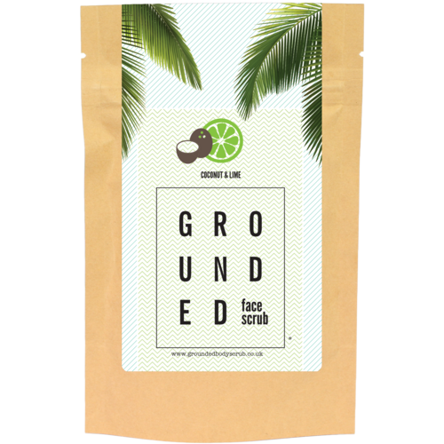 Coconut and Lime Face Scrub (60g/30 Uses) No