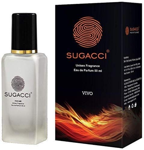 SUGACCI Vivo Eau de Parfum - Perfumes for Men and Women - 50 ml - 10 x