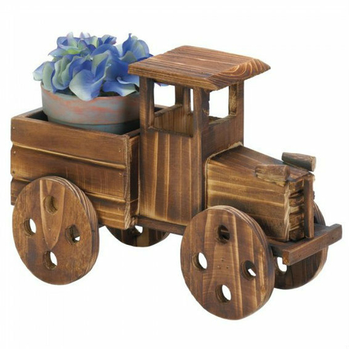 Summerfield Terrace 10018409 Rustic Wood Antique Truck Planter