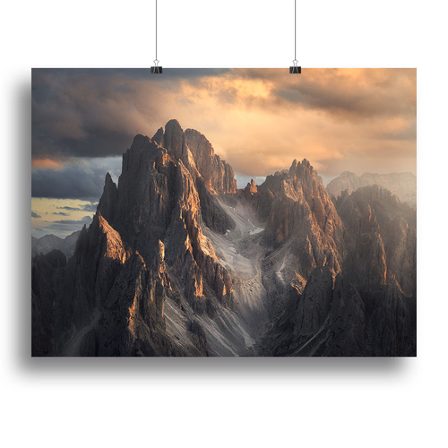 Light On The Path Canvas Print or Poster