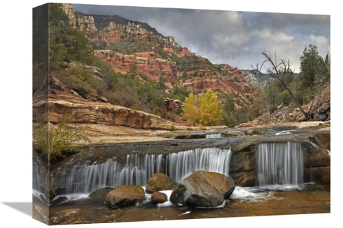 Global Gallery GCS-396446-1216-142 12 x 16 in. Oak Creek in Slide Rock