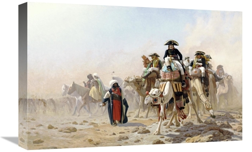 Global Gallery GCS-266380-22-142 22 in. Napoleon & His General Staff i