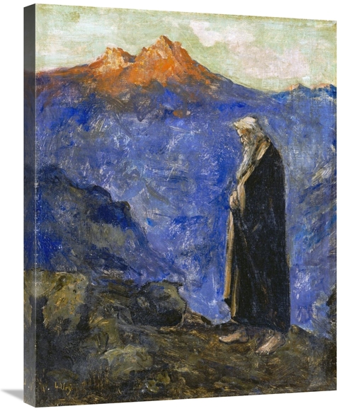 Global Gallery GCS-267469-30-142 30 in. Moses Art Print - Lesser Ury