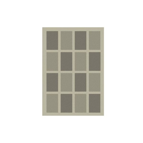 Outdoor Patch Silver Rug