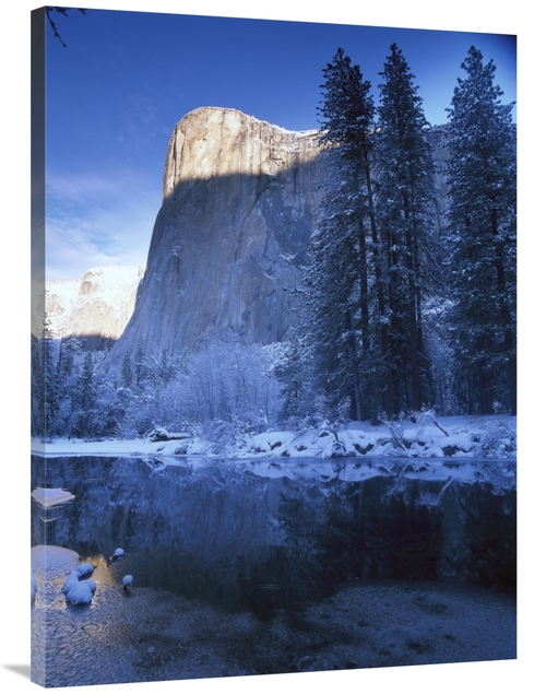 Global Gallery GCS-452025-3040-142 30 x 40 in. El Capitan & Merced Riv