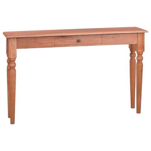 Console Table 47.2" Solid Mahogany Wood