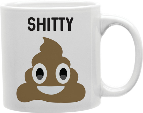 Imaginarium Goods CMG11-IGC-SHITTY Shitty - Shitty Poop Worded Emoji M