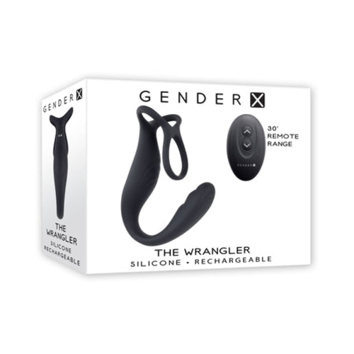 Gender X The Wrangler Rechargeable Silicone Vibrating C-ring with