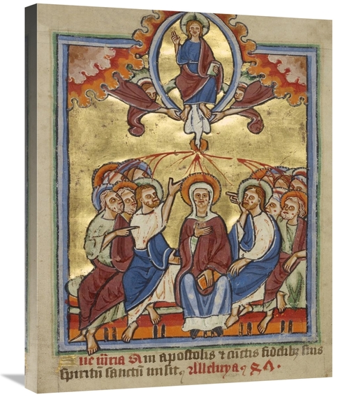 Global Gallery GCS-457595-2228-142 22 x 28 in. Pentecost Art Print - U