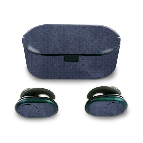 MightySkins SKPU-Charcoal Lattice Skin for Push Wireless Earbuds - Cha