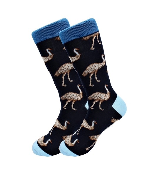 Sick Socks – Emu – Exotic Animals Casual Dress Socks