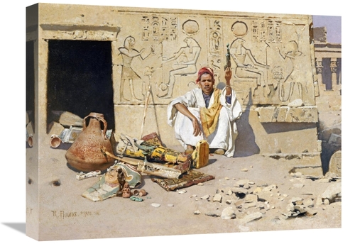 Global Gallery GCS-268639-22-142 22 in. Seller of Artefacts Art Print 