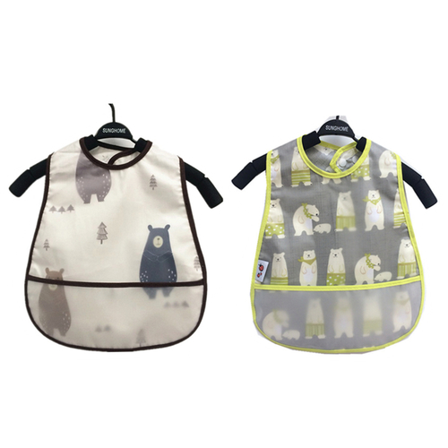 Baby Bibs EVA Waterproof Lunch Bibs Cartoon Fruits