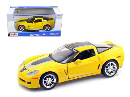 2009 Chevrolet Corvette C6 Z06 GT1 Yellow Commemorative Edition 1/24