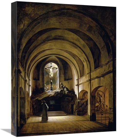 Global Gallery GCS-276827-22-142 22 in. Chapelle Du Calvaire Art Print