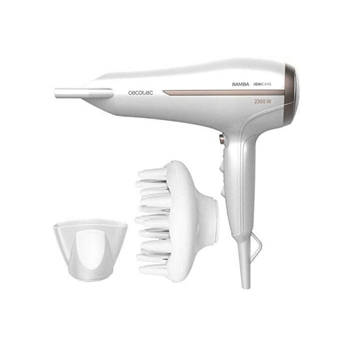 Hairdryer Cecotec Bamba Ionicare 5320 Flashlook 2200 W White/Pink