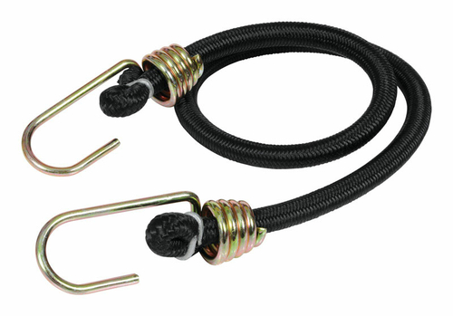 Keeper 8866394 Heavy Duty Black Bungee Cord, 24 x 0.374 in. - Case