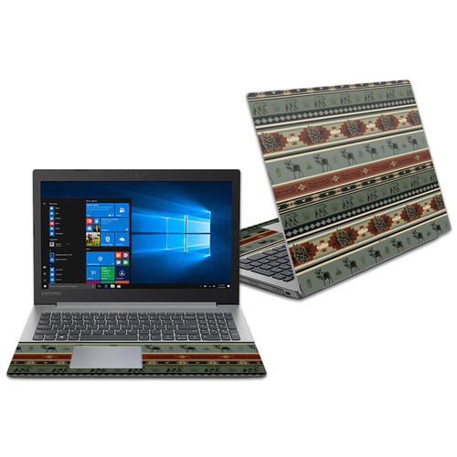 MightySkins LENID33014-Cabin Stripes Skin for Lenovo Ideapad 330 14 in