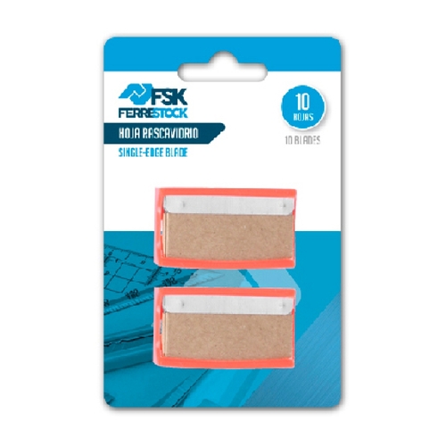 Replacement sheets Ferrestock Glass scraper 39,5 mm