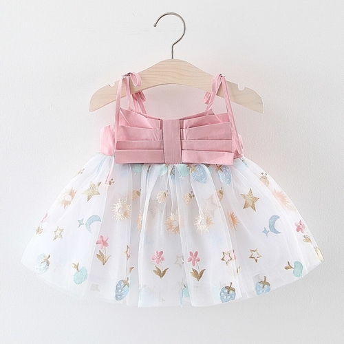 Fashion Off Shoulder Sling Cute Summer Baby Girl