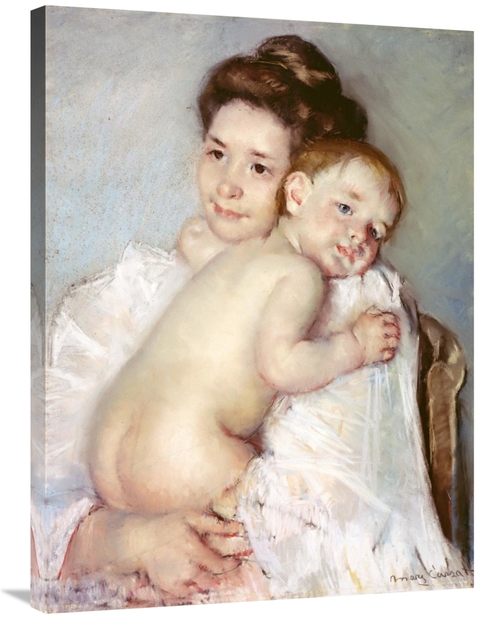 Global Gallery GCS-267827-36-142 36 in. The Young Mother Art Print - M
