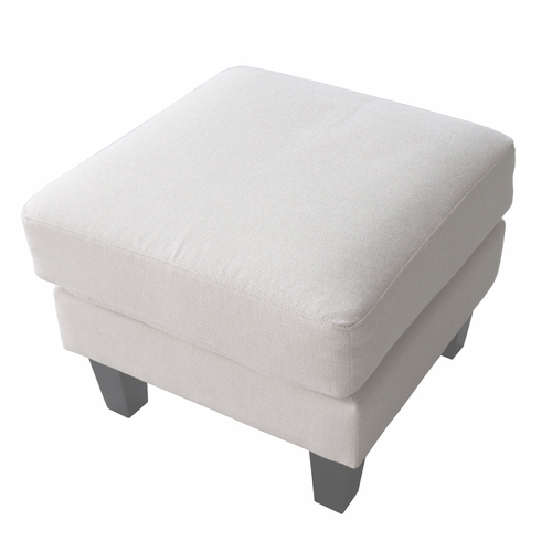 Fabric Ottoman Beige